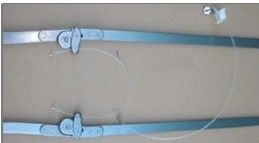 Cable-Controlled spring relocating lock knee joint