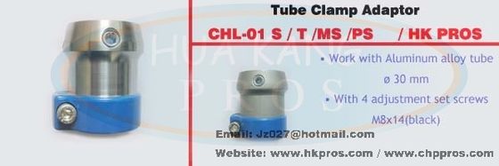 Tube Clamp Adaptor  Stainless Steel/ Titanium/ Casting steel/ Aluminium  φ30mm
