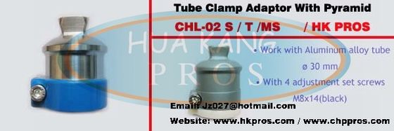 Tube Clamp Adaptor With Pyramid Stainless Steel/ Titanium/ Casting steel/ Aluminium  φ30mm