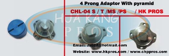 4 Prong Adaptor with pyramid