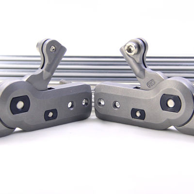 Swiss Lock Knee Joint For Orthoses Aluminum 7075 Width 19mm Cable Controlled