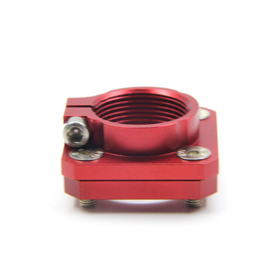 Adaptador de conexión laminado de aluminio pediátrico de 4 agujeros