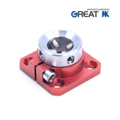 Aluminum 4 Hole Pediatric Pyramid Receiver Socket Adaptor Rotatable And Adjustable