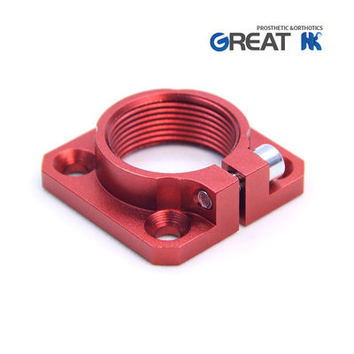 4 Hole Aluminum Pediatric Prosthetic Socket Adapter 45Kg 99LBS Max Load