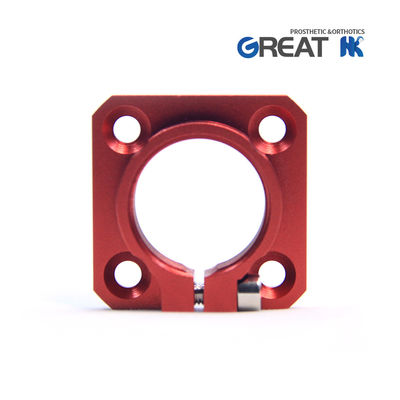 4 Hole Aluminum Pediatric Prosthetic Socket Adapter 45Kg 99LBS Max Load