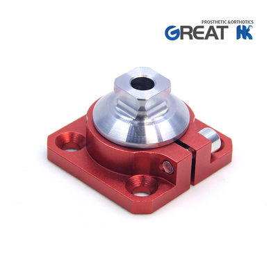 4 Hole Aluminum Pediatric Prosthetic Socket Adapter 45Kg 99LBS Max Load