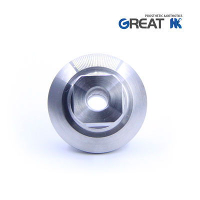 Stainless Steel Pediatric Double Pyramid Adapter For Max Load 45Kg 99lbs