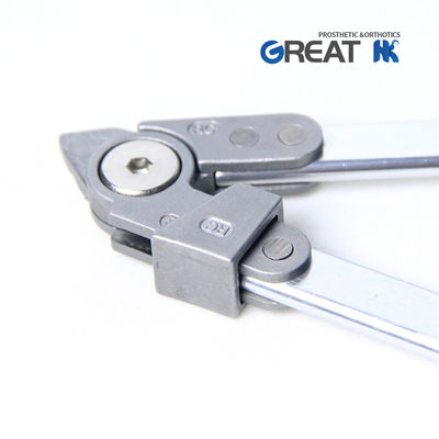 Pediatric Orthoses Knee Joints Drop Lock Knee Joint Aluminum For Child 13mm