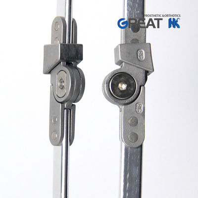 Pediatric Orthoses Knee Joints Drop Lock Knee Joint Aluminum For Child 13mm