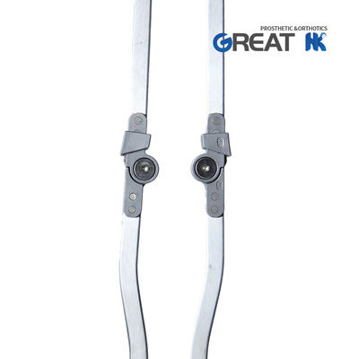 Ortesis pediátricas articulaciones de rodilla de rodilla de rodilla de acero inoxidable para niños 13 mm