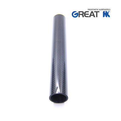 OEM Carbon Fiber Pylon Lower Limb Prosthetic Components 200mm For Prosthesis