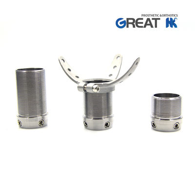 Componentes de prótesis de extremidades inferiores - Adaptador AK de tres anclajes (hielo)