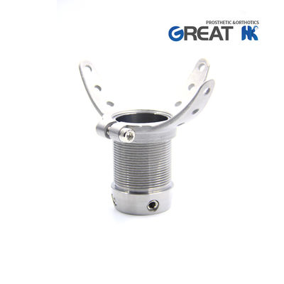 Componentes de prótesis de extremidades inferiores - Adaptador AK de tres anclajes (hielo)