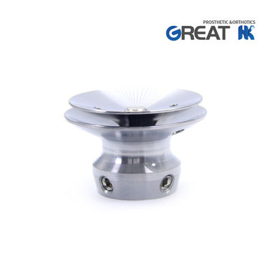 100 kilos de piezas protésicas de extremidades inferiores, adaptador de toma de toma de pirámide.