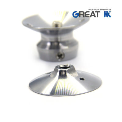 100 kilos de piezas protésicas de extremidades inferiores, adaptador de toma de toma de pirámide.