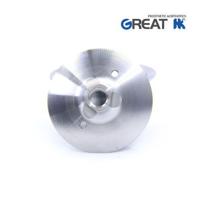 100 kilos de piezas protésicas de extremidades inferiores, adaptador de toma de toma de pirámide.