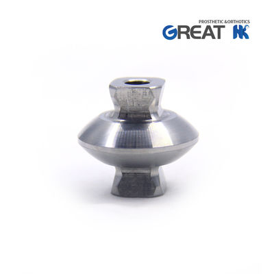 CE Lower Limb Prosthetic Components , 220lbs Double Pyramid Head Adaptor