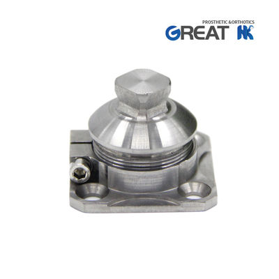 Componentes de prótesis de extremidades inferiores de acero inoxidable, adaptador de toma de pirámide