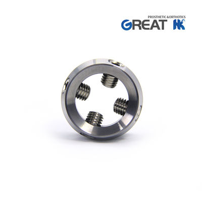 Titanium Lower Limb Prosthetic Components , Thread Prosthetic Socket Adapter