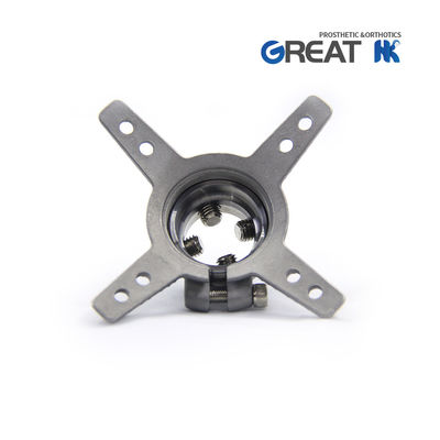 220lbs Lower Limb Prosthetic Components , Rotatable 4 Prong Adapter 