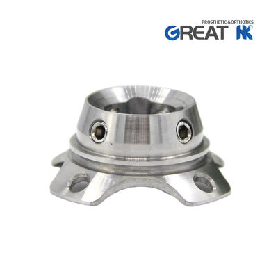 Lower Limb Prosthetic Components-Four Prong Adaptor (Pyramidal Receiver) Stainless Steel 17-4