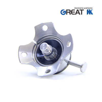 Four Anchor Stainless Steel Prosthetic Shuttle Lock With Pyramid Adapter For Below Knee Using